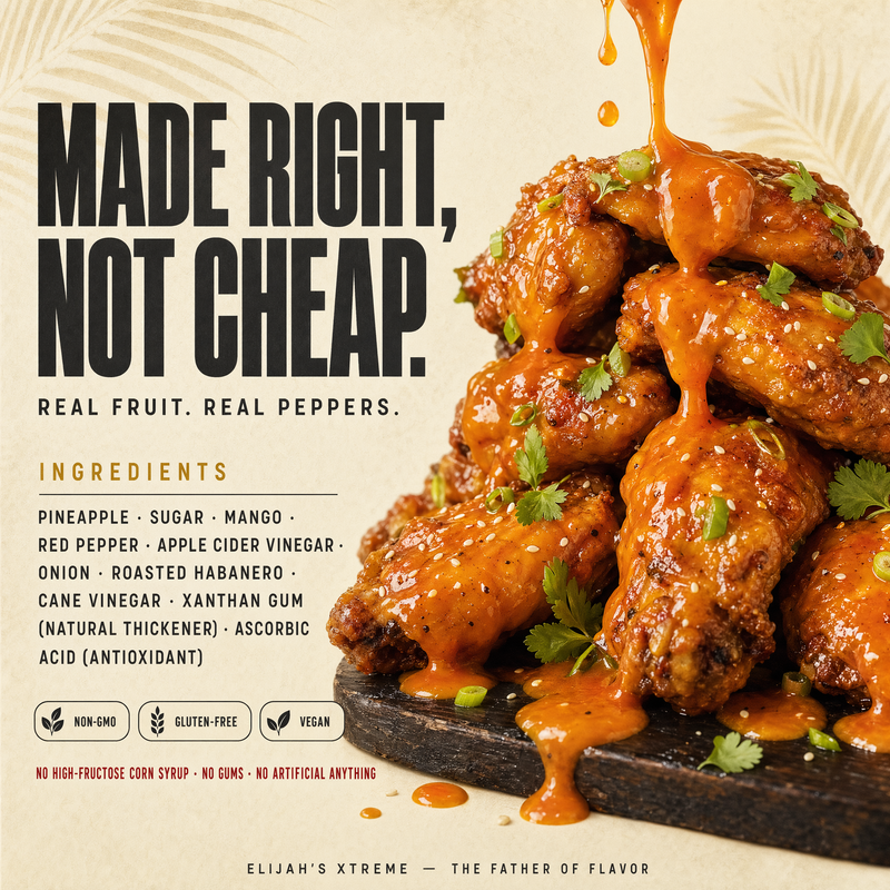 Pineapple-Mango Habanero Hot Sauce Hot Sauce Elijah's Xtreme