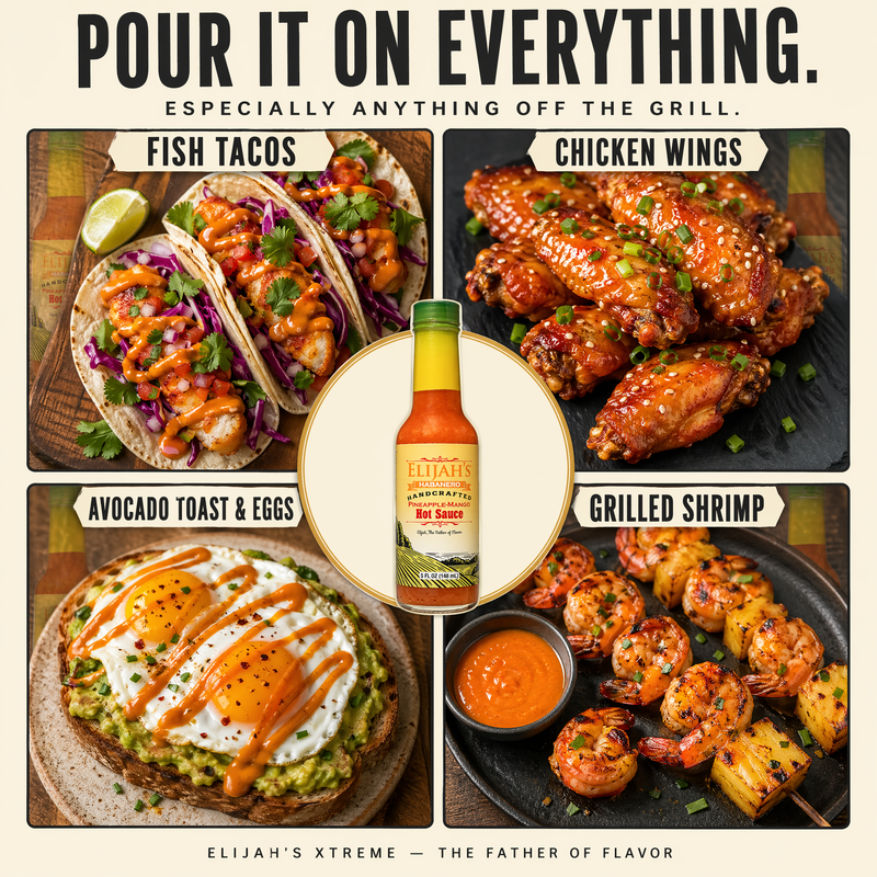 Pineapple-Mango Habanero Hot Sauce Hot Sauce Elijah's Xtreme