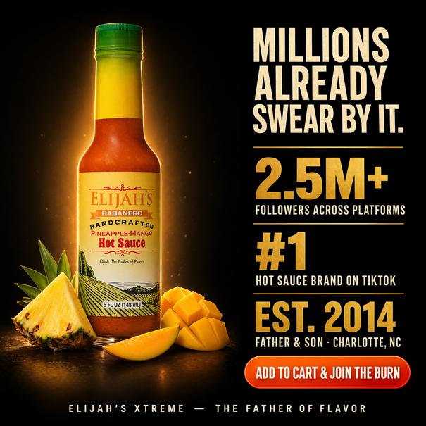 Pineapple-Mango Habanero Hot Sauce