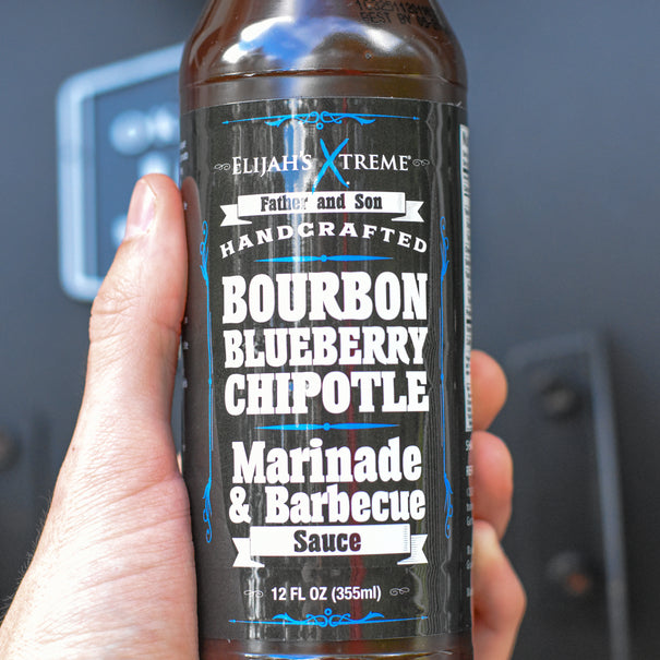 Bourbon Blueberry Chipotle BBQ Sauce & Marinade