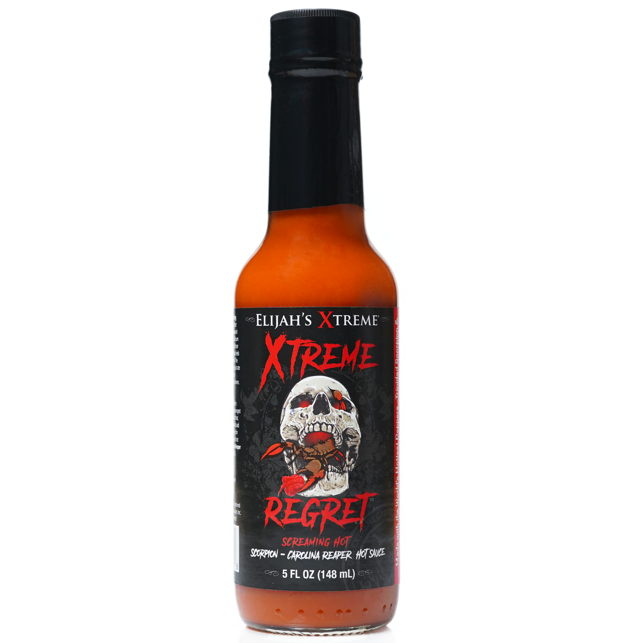 Xtreme Regret Carolina Reaper & Scorpion Hot Sauce